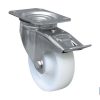 RUEDA NYLON PLACA/FRENO Ø80X30MM
