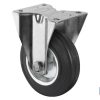 RUEDA GOMA/METAL FIJA Ø80X27MM