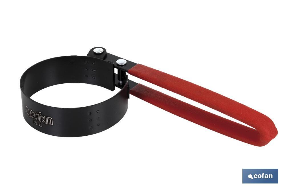 LLAVE AJUSTABLE PARA FILTROS ACEITE (60-73MM) 1 LLAVE AJUSTABLE PARA FILTROS ACEITE (60-73MM)