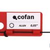 LLAVE ALLEN PULGADAS M- 5/64 3 LLAVE ALLEN PULGADAS M- 5/64