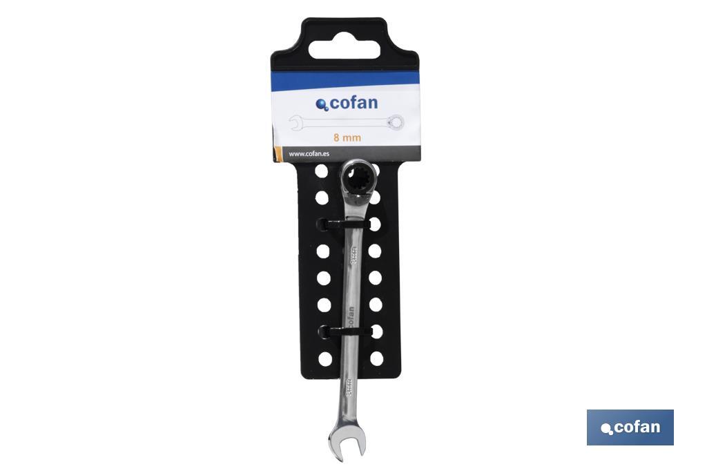LLAVE COMBINADA CARRACA REVERS. 10MM 2 LLAVE COMBINADA CARRACA REVERS. 10MM - Imagen 2