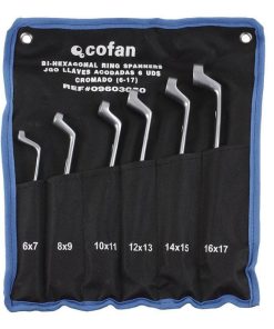 Alternative view of SET 10 PCS LLAVES ACODADAS DE 6-7 A 24-26