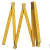 REGLA DE MADERA 2M. COLOR AMARILLO
