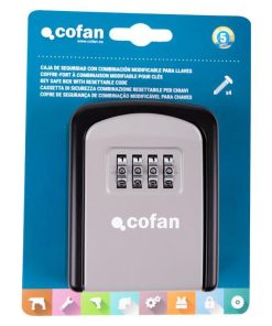 CAJA DE SEGURIDAD CON COMBINACIÓN MODIFICABLE PARA LLAVES