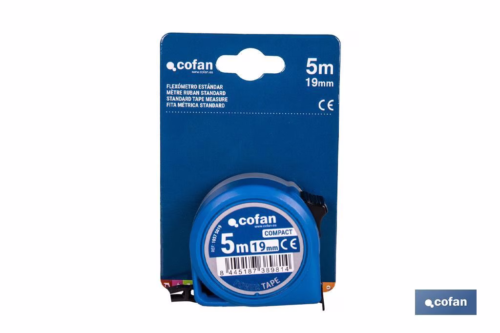 FLEXÓMETRO ESTÁNDAR 16 MM X 3 M 3 FLEXÓMETRO ESTÁNDAR 16 MM X 3 M - Imagen 3