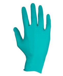 Alternative view of CAJA 100 UDS. GUANTES NITRILO VERDE COFAN PROTECCION FITOSANITARIOS T-M