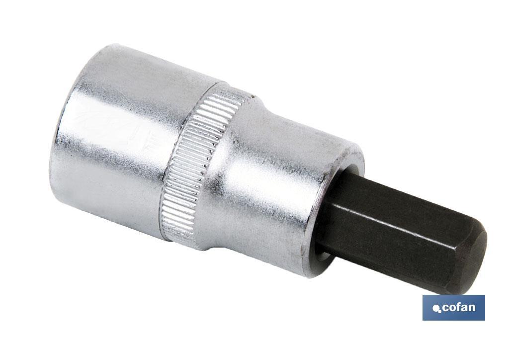LLAVE DE VASO 1/4 CON PUNTA H-3 1 LLAVE DE VASO 1/4 CON PUNTA H-3