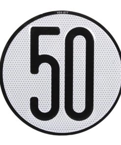 PLACA DE VELOCIDAD HOMOLOGADA 50