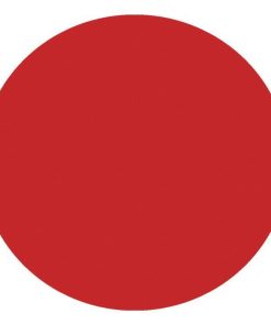 CIRCULO ADHESIVO ROJO 150 mm PARA CRISTAL