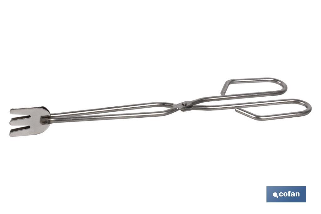PINZA BARBACOA INOX C/PALA 500 MM 1 PINZA BARBACOA INOX C/PALA 500 MM