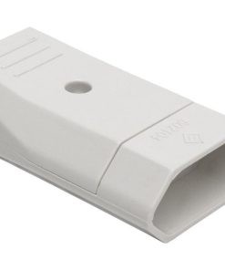 BASE ENCHUFE BIPOLAR AEREA BLANCA (10A-250V)