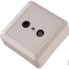 BASE 2 TOMAS ANTENA SUPERFICIE MACHO/HEMBRA