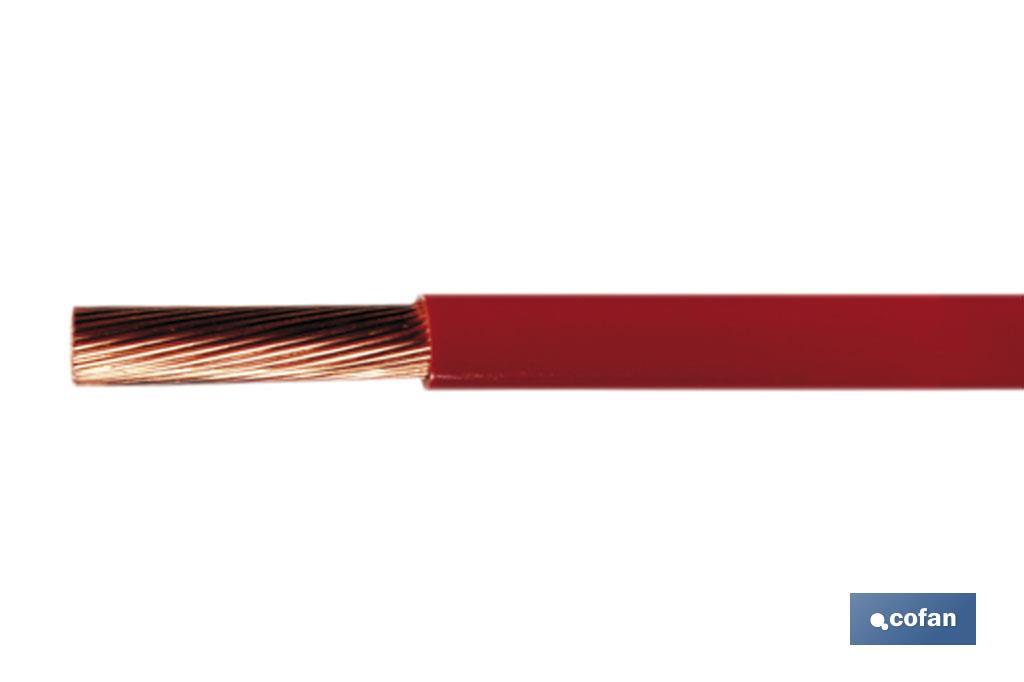 ROLLO CABLE H07V-K 1X1,5MM2 ROJO (100M) 1 ROLLO CABLE H07V-K 1X1,5MM2 ROJO (100M)