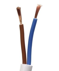ROLLO 100M MANGUERA BLANCO H05VV-F (2X1MM)