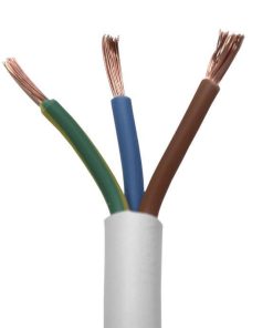 ROLLO 100M MANGUERA BLANCO H05VV-F (3X1,5MM)