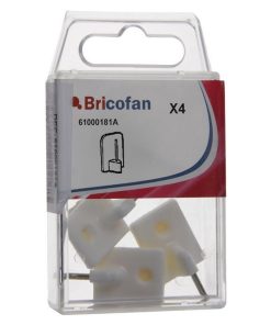 Alternative view of BLÍSTER DE 4 UDS. SOPORTE MARRÓN PARA CORTINAS VENTA UNITARIA
