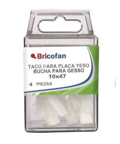 Alternative view of BLÍSTER DE 4 UDS. TACO PARA PLACA DE YESO 10 X 47 MM VENTA UNITARIA