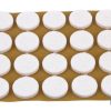 BL 2x20 UDS FIELTRO REDONDO MARRÓN 17X3MM