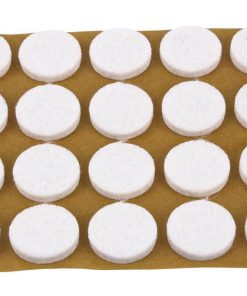 BL 2x20 UDS FIELTRO REDONDO MARRÓN 17X3MM