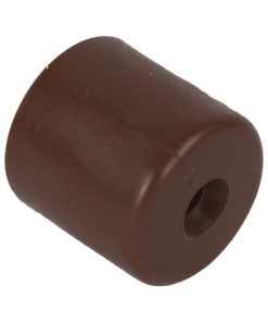 2 UDS. TOPE CON TACO Y TORNILLO MARRÓN VENTA UNITARIA