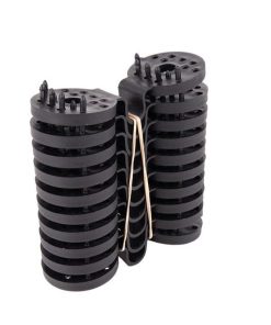 PACK 10 UDS. PINZA NEGRA PARA MALLA DE SOMBREO