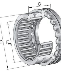 Aguja rodam./rod. bolas axial
