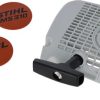 Carcasa del ventilador con rebobinado