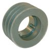 Polea para correa trapecial, 3 canales Z o SPZ, Ø184 mm, para buje Taperlock 2012, Kramp