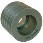 Polea para correa trapecial, 5 canales B o SPB, Ø132 mm, para buje Taperlock 2012