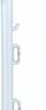 Poste de plástico SS 105cm 5 piezas Blanco ecológico