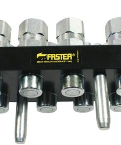 Multifaster DN12-8 x 1/2" BSPP tapón de sección móvil