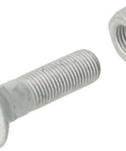 Tornillo avellanado con tuerca M12x45-12.9-MUH-10 Zn