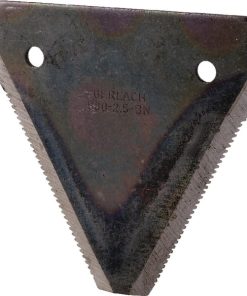 Parte superior de la Lámina de cuchilla dentada en L-80mm, adecuada para Bizon