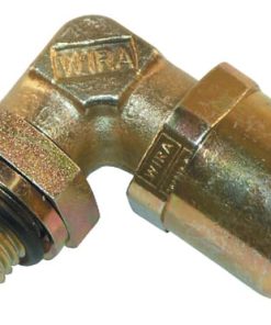 Racor acodado 6/M10x1
