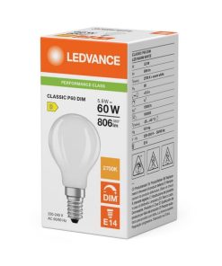 Lámpara LED 5.9W 827 E14 4 Lámpara LED 5.9W 827 E14 - Imagen 2