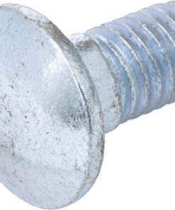 Tornillo de cuello cuadrado de media caña