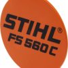 Placa de identificación FS 560 C
