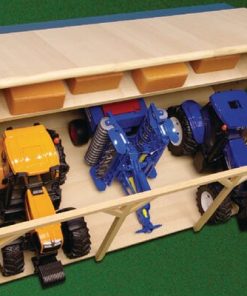 Hangar de madera para 3 tractores - Imagen 2