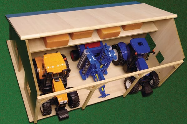 Hangar de madera para 3 tractores - Imagen 2