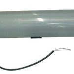 Barra luz rotativa 2 módulos halógena, ámbar, 12 V, 1250 x 140 mm, Britax