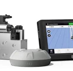 AH2 Kit de dirección automática hidráulica con pantalla de 12”, sin válvula, 1 antena SBAS+RTK
