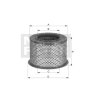 Filtro de aire MANN-FILTER C1233 2 Filtro de aire MANN-FILTER C1233