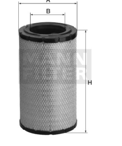 Filtro de aire MANN-FILTER C13145/2