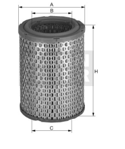 Filtro de aire MANN-FILTER C1369
