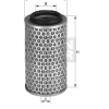 Filtro de aire MANN-FILTER C1392