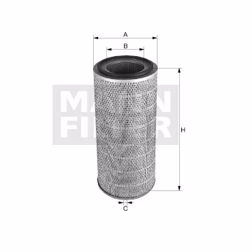 Filtro de aire MANN-FILTER C14140
