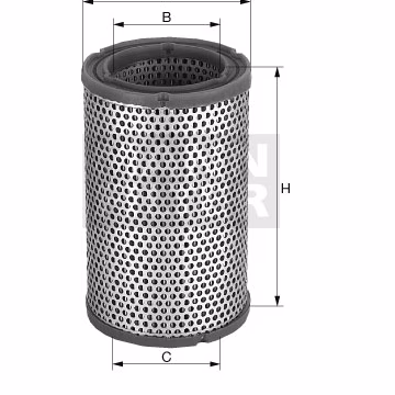 Filtro de aire MANN-FILTER C1450