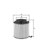 Filtro de aire MANN-FILTER C17010
