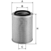 Filtro de aire MANN-FILTER C17190 2 Filtro de aire MANN-FILTER C17190