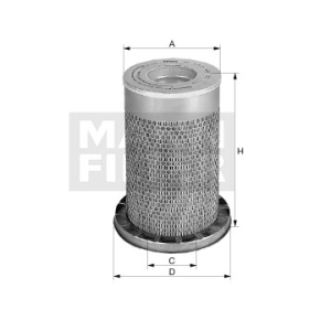 Filtro de aire MANN-FILTER C19384/1